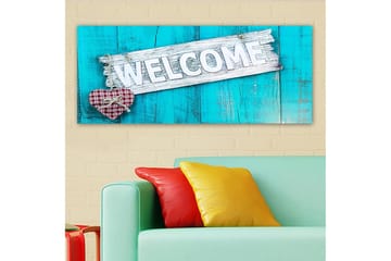Canvasbilde YTY Abstract & Fractals Flerfarget - 120x50 cm - Interiør - Maleri & posters - Lerretsbilder