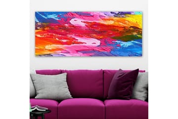 Canvasbilde YTY Abstract & Fractals Flerfarget - 120x50 cm - Interiør - Maleri & posters - Lerretsbilder