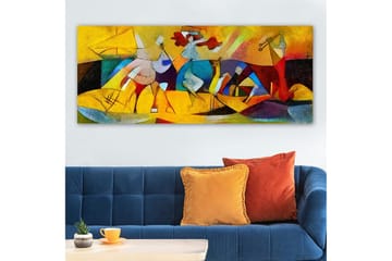 Canvasbilde YTY Abstract & Fractals Flerfarget - 120x50 cm - Interiør - Maleri & posters - Lerretsbilder
