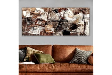 Canvasbilde YTY Abstract & Fractals Flerfarget - 120x50 cm - Interiør - Maleri & posters - Lerretsbilder