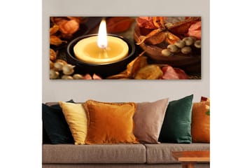 Canvasbilde YTY Abstract & Fractals Flerfarget - 120x50 cm - Interiør - Maleri & posters - Lerretsbilder
