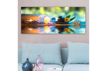 Canvasbilde YTY Abstract & Fractals Flerfarget - 120x50 cm - Interiør - Maleri & posters - Lerretsbilder