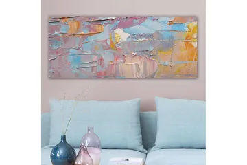 Canvasbilde YTY Abstract & Fractals Flerfarget - 120x50 cm - Interiør - Maleri & posters - Lerretsbilder