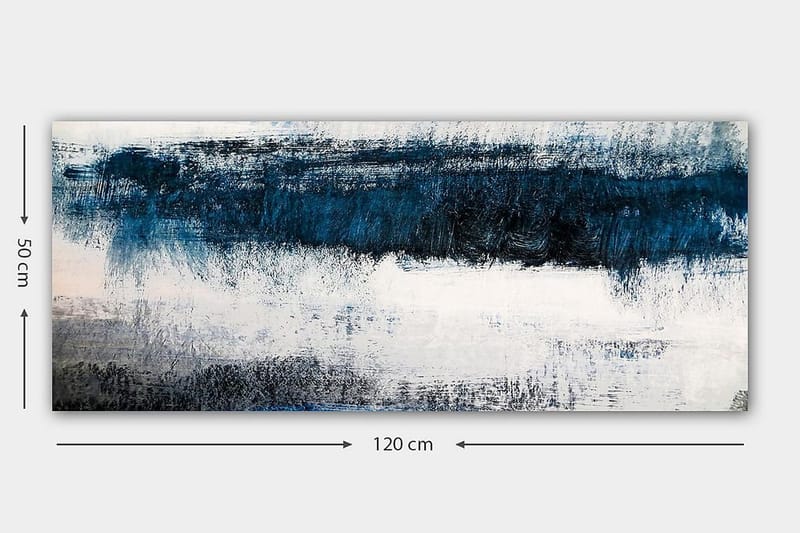 Canvasbilde YTY Abstract & Fractals Flerfarget - 120x50 cm - Interiør - Maleri & posters - Lerretsbilder