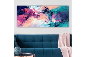 Canvasbilde YTY Abstract & Fractals Flerfarget - 120x50 cm - Interiør - Maleri & posters - Lerretsbilder