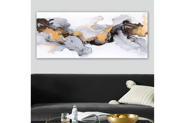 Canvasbilde YTY Abstract & Fractals Flerfarget - 120x50 cm - Interiør - Maleri & posters - Lerretsbilder