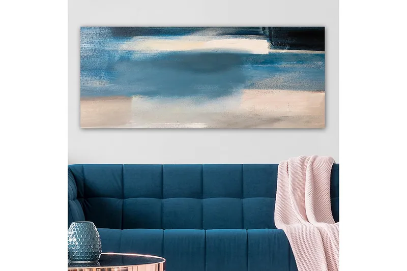 Canvasbilde YTY Abstract & Fractals Flerfarget - 120x50 cm - Interiør - Maleri & posters - Lerretsbilder