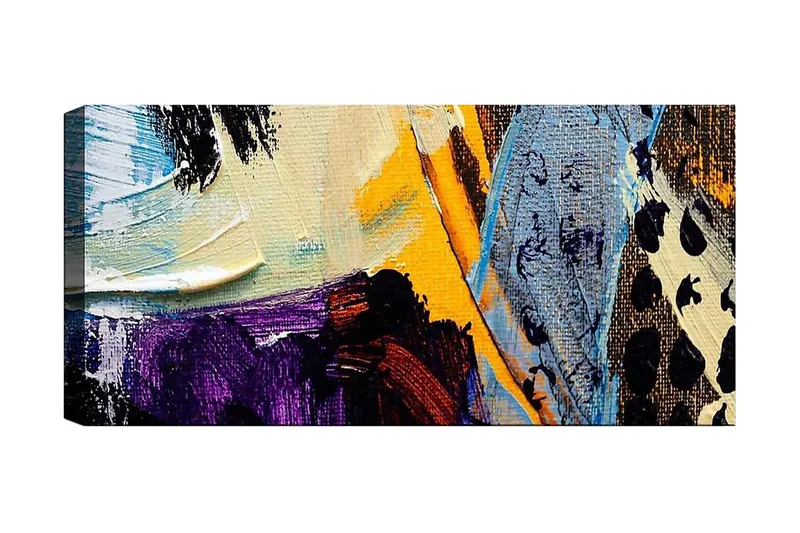 Canvasbilde YTY Abstract & Fractals Flerfarget, 120x50 cm