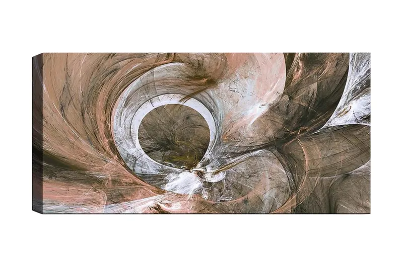 Canvasbilde YTY Abstract & Fractals Flerfarget, 120x50 cm