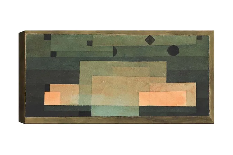 Canvasbilde YTY Abstract & Fractals Flerfarget, 120x50 cm