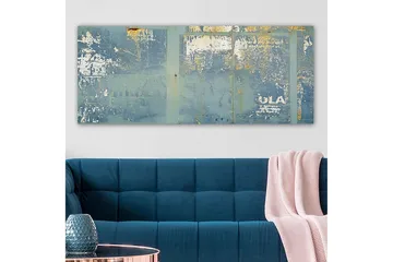 Canvasbilde YTY Abstract & Fractals Flerfarget - 120x50 cm - Interiør - Maleri & posters - Lerretsbilder