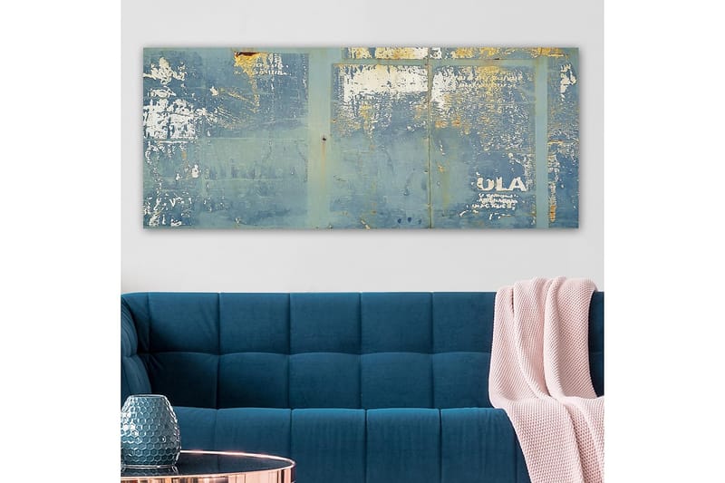 Canvasbilde YTY Abstract & Fractals Flerfarget - 120x50 cm - Interiør - Maleri & posters - Lerretsbilder