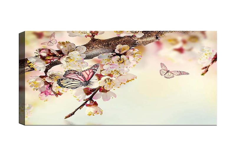 Canvasbilde YTY Animals Flerfarget - 120x50 cm - Interiør - Maleri & posters - Lerretsbilder