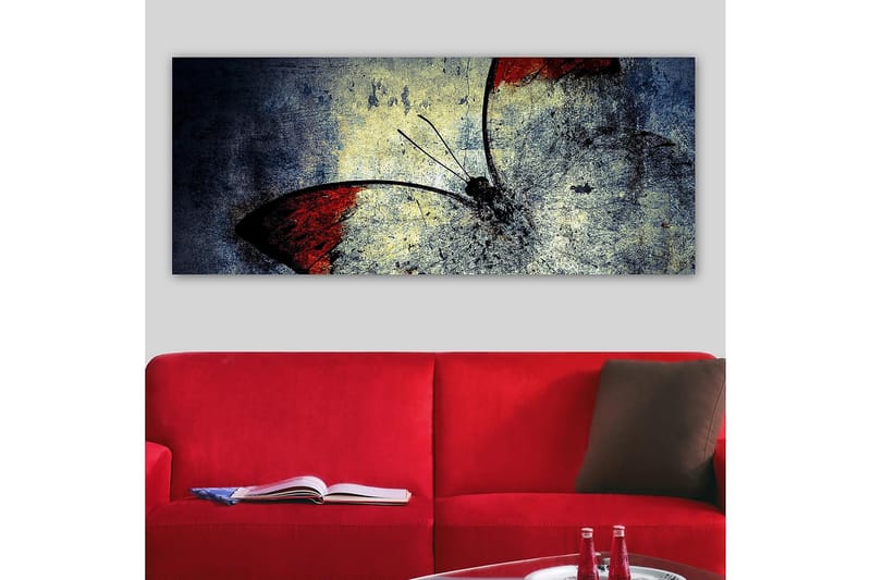 Canvasbilde YTY Animals Flerfarget - 120x50 cm - Interiør - Maleri & posters - Lerretsbilder