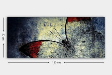 Canvasbilde YTY Animals Flerfarget - 120x50 cm - Interiør - Maleri & posters - Lerretsbilder