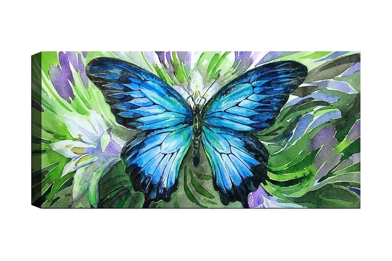 Canvasbilde YTY Animals Flerfarget - 120x50 cm - Interiør - Maleri & posters - Lerretsbilder