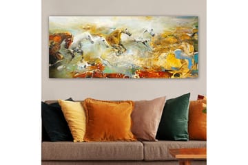 Canvasbilde YTY Animals Flerfarget - 120x50 cm - Interiør - Maleri & posters - Lerretsbilder