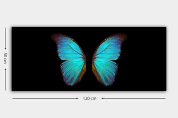 Canvasbilde YTY Animals Flerfarget - 120x50 cm - Interiør - Maleri & posters - Lerretsbilder