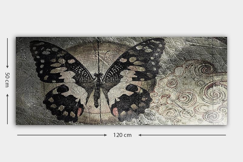 Canvasbilde YTY Animals Flerfarget - 120x50 cm - Interiør - Maleri & posters - Lerretsbilder