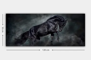 Canvasbilde YTY Animals Flerfarget - 120x50 cm - Interiør - Maleri & posters - Lerretsbilder