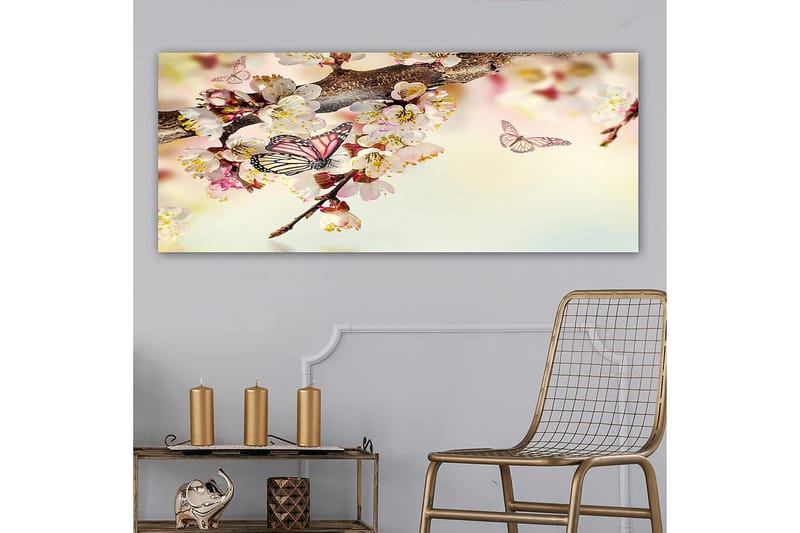 Canvasbilde YTY Animals Flerfarget - 120x50 cm - Interiør - Maleri & posters - Lerretsbilder