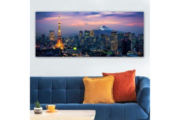 Canvasbilde YTY Buildings & Cityscapes Flerfarget - 120x50 cm - Interiør - Maleri & posters - Lerretsbilder