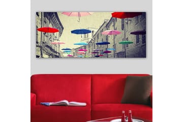 Canvasbilde YTY Buildings & Cityscapes Flerfarget - 120x50 cm - Interiør - Maleri & posters - Lerretsbilder