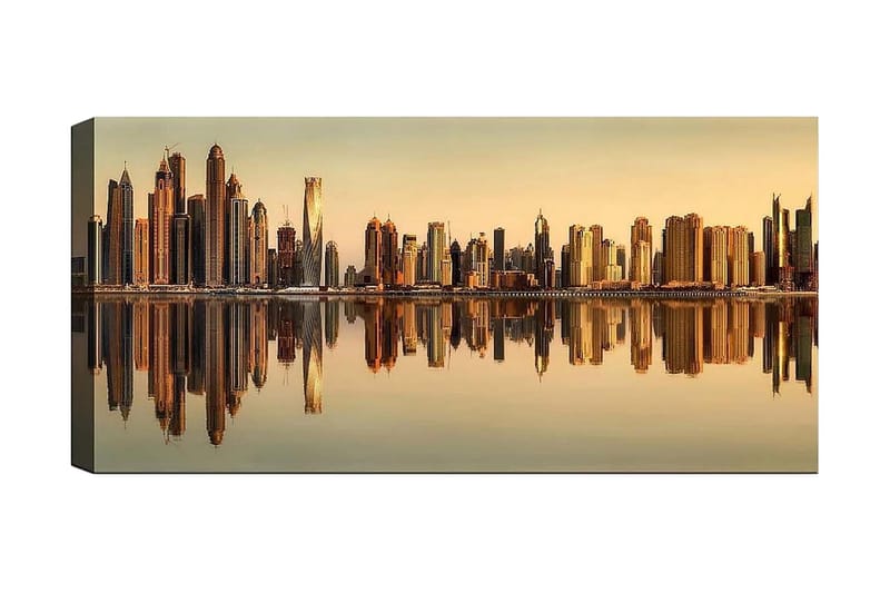 Canvasbilde YTY Buildings & Cityscapes Flerfarget - 120x50 cm - Lerretsbilder