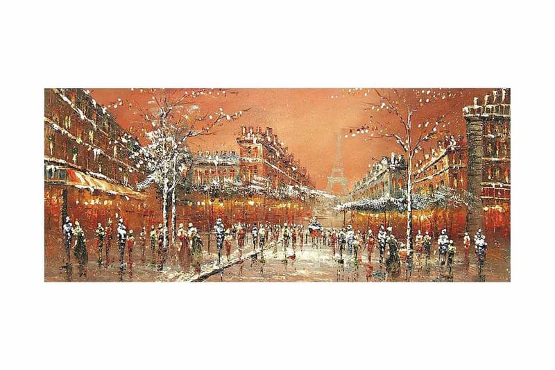 Canvasbilde YTY Buildings & Cityscapes Flerfarget - 120x50 cm - Interiør - Maleri & posters - Lerretsbilder