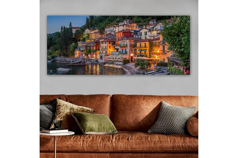 Canvasbilde YTY Buildings & Cityscapes Flerfarget - 120x50 cm - Interiør - Maleri & posters - Lerretsbilder