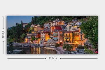 Canvasbilde YTY Buildings & Cityscapes Flerfarget - 120x50 cm - Interiør - Maleri & posters - Lerretsbilder