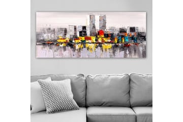 Canvasbilde YTY Buildings & Cityscapes Flerfarget - 120x50 cm - Interiør - Maleri & posters - Lerretsbilder