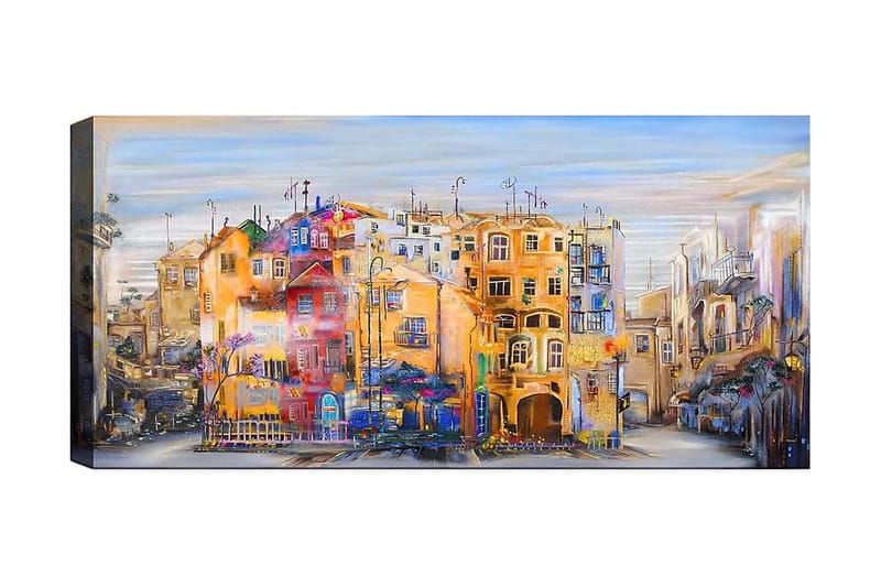Canvasbilde YTY Buildings & Cityscapes Flerfarget, 120x50 cm