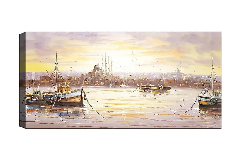 Canvasbilde YTY Buildings & Cityscapes Flerfarget, 120x50 cm