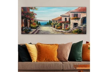 Canvasbilde YTY Buildings & Cityscapes Flerfarget - 120x50 cm - Interiør - Maleri & posters - Lerretsbilder