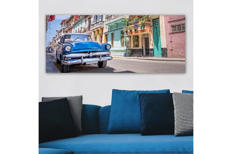 Canvasbilde YTY Buildings & Cityscapes Flerfarget - 120x50 cm - Interiør - Maleri & posters - Lerretsbilder