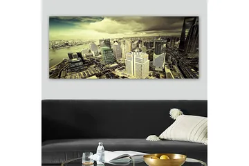 Canvasbilde YTY Buildings & Cityscapes Flerfarget - 120x50 cm - Interiør - Maleri & posters - Lerretsbilder