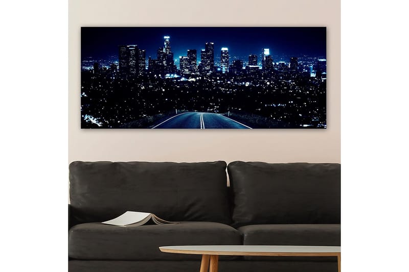 Canvasbilde YTY Buildings & Cityscapes Flerfarget - 120x50 cm - Interiør - Maleri & posters - Lerretsbilder