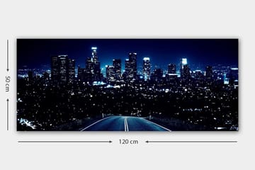 Canvasbilde YTY Buildings & Cityscapes Flerfarget - 120x50 cm - Interiør - Maleri & posters - Lerretsbilder