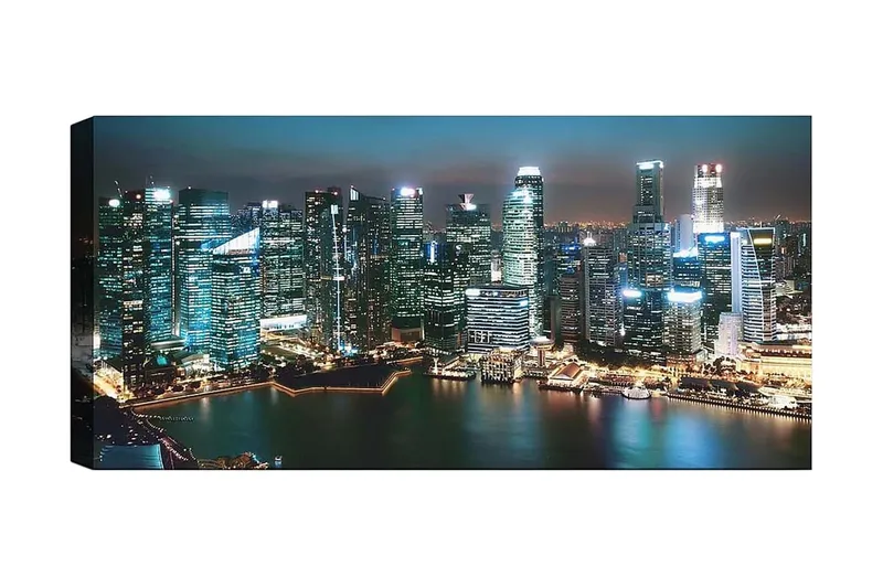 Canvasbilde YTY Buildings & Cityscapes Flerfarget, 120x50 cm