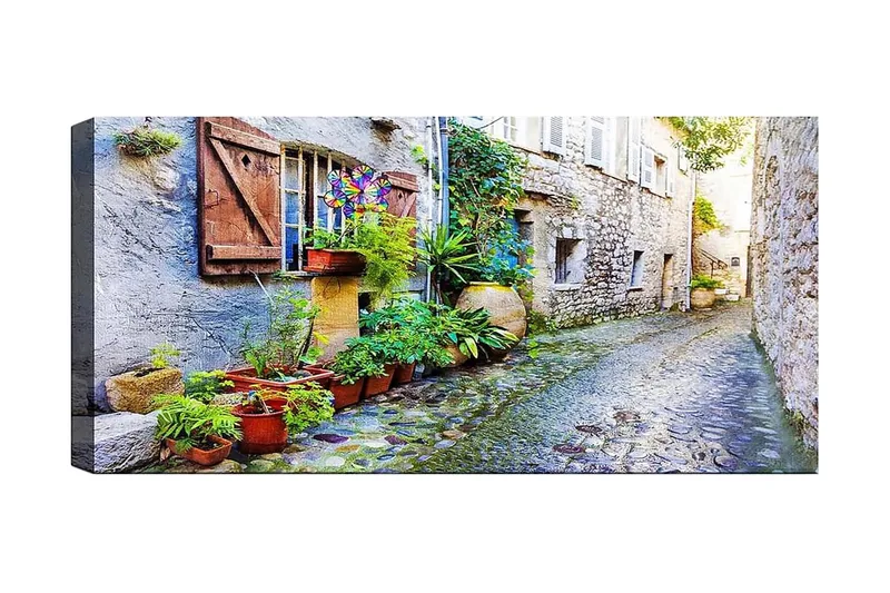 Canvasbilde YTY Buildings & Cityscapes Flerfarget, 120x50 cm