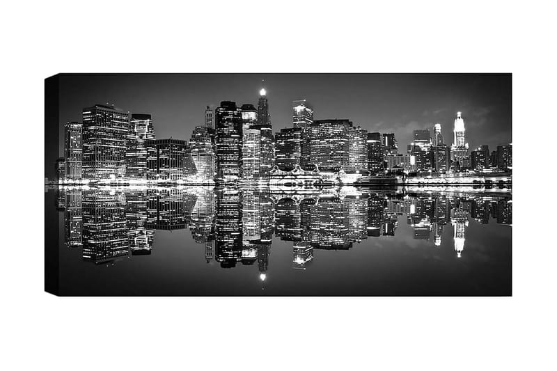 Canvasbilde YTY Cities & Countries Flerfarget - 120x50 cm - Interiør - Maleri & posters - Lerretsbilder