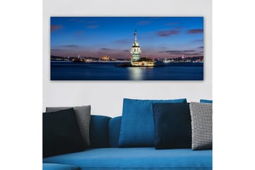 Canvasbilde YTY Cities & Countries Flerfarget - 120x50 cm - Interiør - Maleri & posters - Lerretsbilder