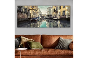 Canvasbilde YTY Cities & Countries Flerfarget - 120x50 cm - Interiør - Maleri & posters - Lerretsbilder