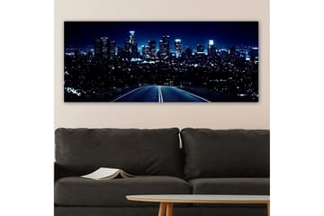 Canvasbilde YTY Cities & Countries Flerfarget - 120x50 cm - Interiør - Maleri & posters - Lerretsbilder