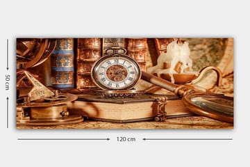 Canvasbilde YTY Entertainment Flerfarget - 120x50 cm - Interiør - Maleri & posters - Lerretsbilder