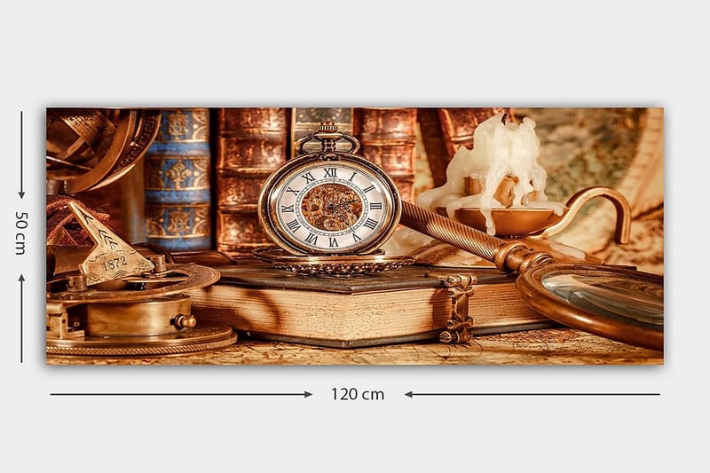 Canvasbilde YTY Entertainment Flerfarget - 120x50 cm - Interiør - Maleri & posters - Lerretsbilder