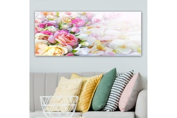 Canvasbilde YTY Floral & Botanical Flerfarget - 120x50 cm - Interiør - Maleri & posters - Lerretsbilder