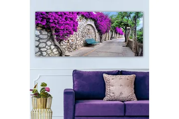 Canvasbilde YTY Floral & Botanical Flerfarget - 120x50 cm - Interiør - Maleri & posters - Lerretsbilder
