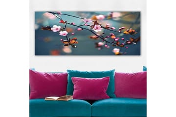 Canvasbilde YTY Floral & Botanical Flerfarget - 120x50 cm - Interiør - Maleri & posters - Lerretsbilder